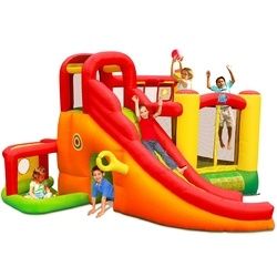 780W Blower Kids Inflatable Slide House Castle Jumper Bouncer