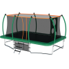 10X16FT Outdoor Square Trampolines for Kids Adults Long Rectangular Tumbling Trampoline