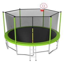 16FT Big Trampoline Green