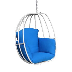 Hanging Egg Chair , Hammock Swing Chair with Hanging Kit,Blue