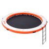 VEVOR Inflatable Floating Dock Ã¸10FT Water Dock Platform with Ã¸8FT Mesh Pool