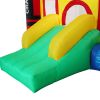 Bounce House Castle with Slide;  Storage Bag;  Inflatable Jumper House for Kids Aged 3-10;  Castle Bouncer for Indoor and Outdoor