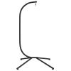 Hanging Egg Chair Stand Black Steel