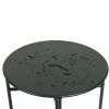 Patio PE Wicker Egg Chair Model 2 with Black Color Rattan Grey Cushion and Side Table