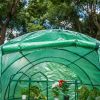 Large Gardening Walk in Green House;  with Waterproof PE Cover and Zipper Door;  Plant Green House