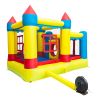 3.2*3*2.5m 420D Thick Oxford Cloth Inflatable Bounce House Castle Ball Pit Jumper Kids Play Castle Multicolor