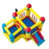 3.2*3*2.5m 420D Thick Oxford Cloth Inflatable Bounce House Castle Ball Pit Jumper Kids Play Castle Multicolor