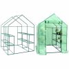 8 shelves Mini Walk In Greenhouse Outdoor Gardening Plant Green House