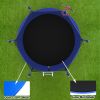 10FT Trampoline with Basketball Hoop, ASTM Approved Reinforced Type Outdoor Trampoline with Enclosure Net