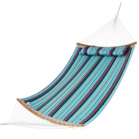 Beach Outdoor Yard Patio Portable Swing Hammock (Type: Hammocks, Color: Blue)