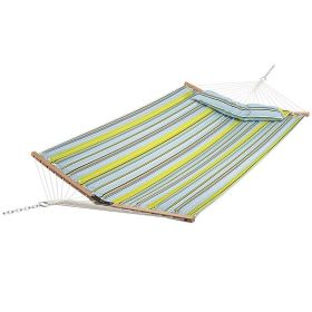 Beach Outdoor Yard Patio Portable Swing Hammock (Type: Hammocks, Color: Yellow)