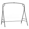 Outdoor Metal Swing Frame with Extra Side Bars