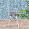 Set of 4 Modern Style Dining Chair, Shell Lounge Plastic Chair for Kitchen, Dining, Bedroom