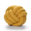 Soft Knot Ball Pillows Throw Knotted Handmade Round Plush Pillow