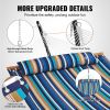 VEVOR Two Person Hammock with Stand Included Heavy Duty 480lb Capacity, Double Hammock with 12 FT Steel Stand and Portable Carrying Bag and Pillow