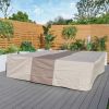 Direct Wicker 106x106in Water Resistant Patio Furniture Cover Heavy Duty Outdoor Sectional Sofa Cover